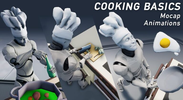 Cooking Basics Mocap Animations download