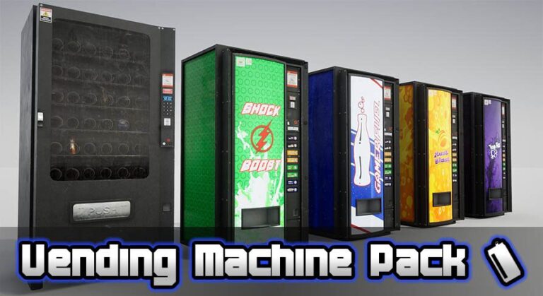 Vending Machine + Food & Drink – Prop Pack download