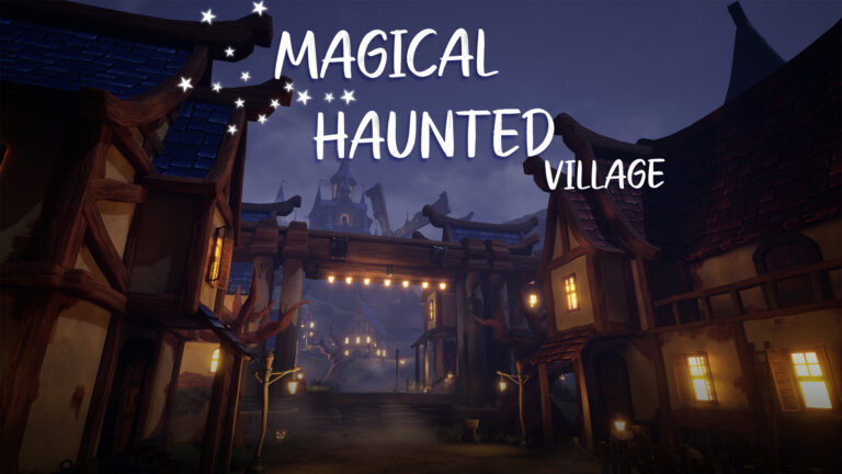 Stylized Magical Haunted Village ( Magic Haunted Haunted Village Stylized City ) download