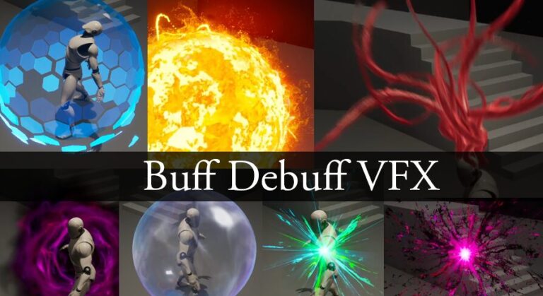 Buff and Debuff VFX ( Include Sun ,Bubble, Tentacle ) download