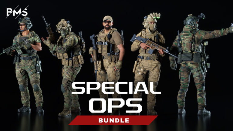 Special Ops – Modular Character Bundle download
