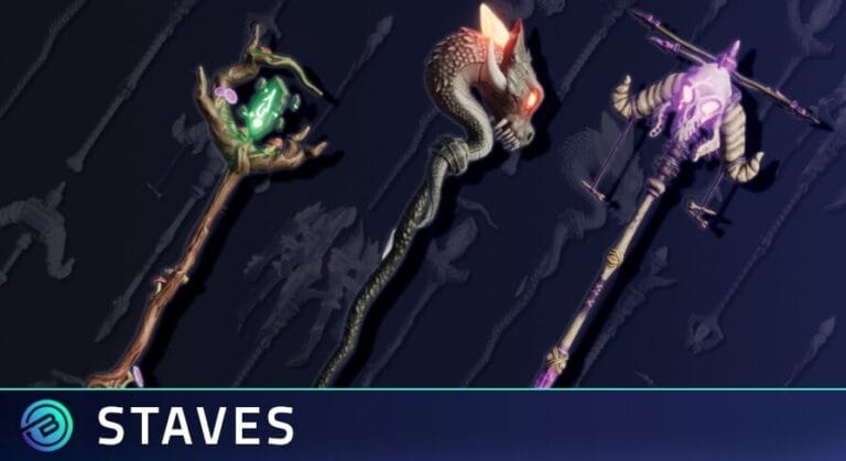 Stylized Staves – RPG Weapons download