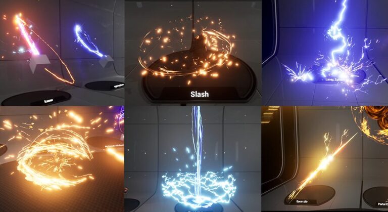 Lightning VFX Skill with Blueprint download