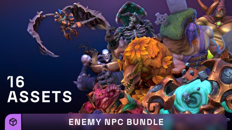 Stylized Fantasy Enemy NPC Bundle #2 download