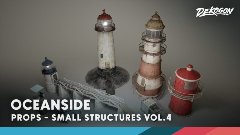 Small Structures VOL.4 – Oceanside [ Low Poly ] download