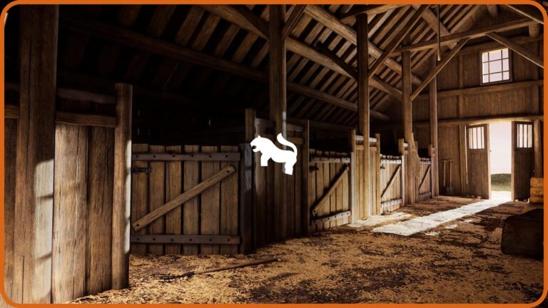 Stable Environment ( Stable Medieval Medieval Horse Horse 3D Art Wood Wood ) download
