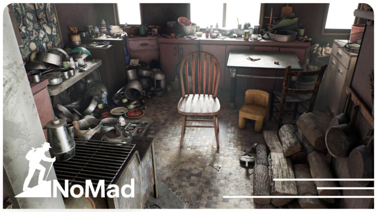 Realistic Post-Apocalyptic Interior Environment download