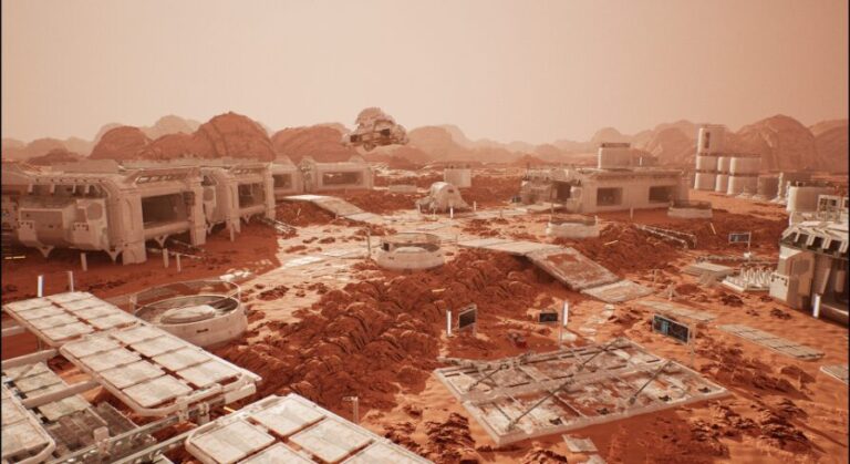Modular Sci-Fi Base – Indoor Outdoor – Mars Theme download