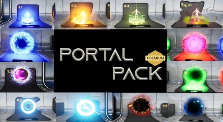 Portal Pack -Niagara VFX download
