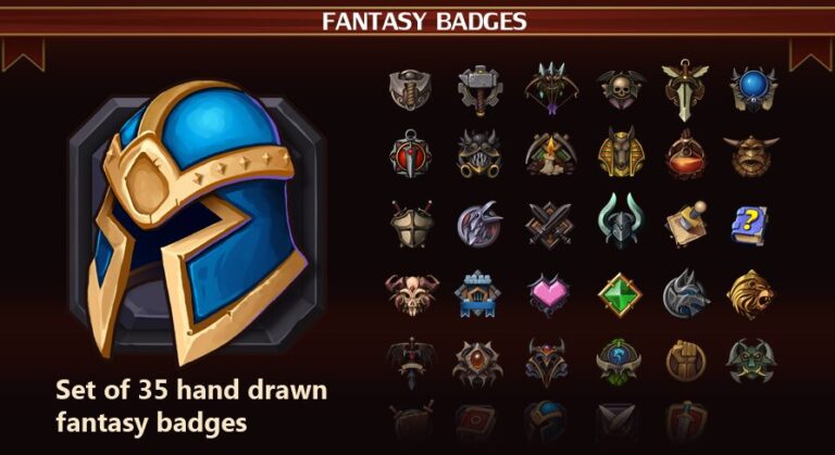Fantasy Badges download
