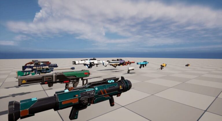 Sci-Fi Weapons Bundle download