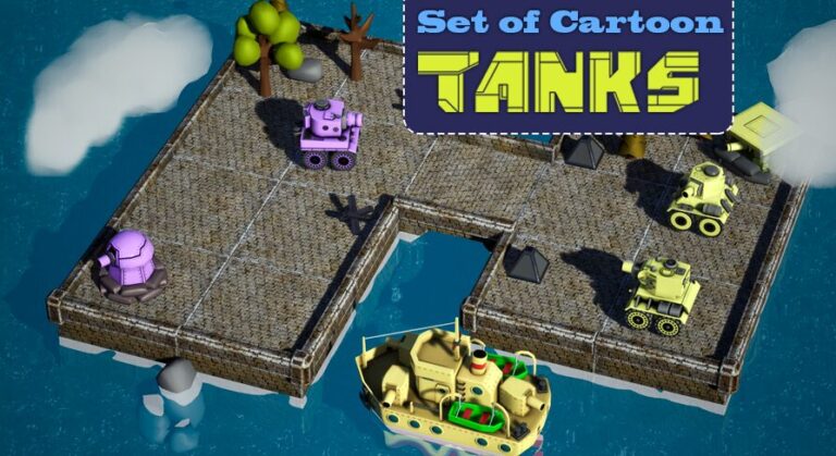Set of Cartoon Tanks download