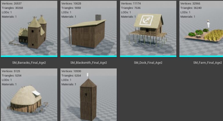 Agora Static Mesh Thumbnail Render Extension download