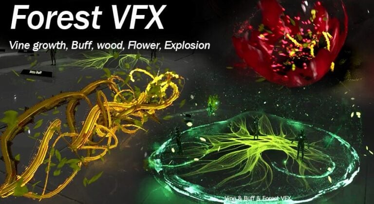 Nature VFX with Vine Growth download