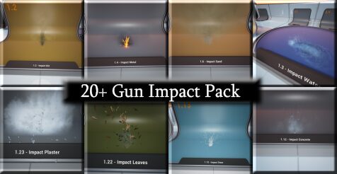 20+ Gun Impact Particles download