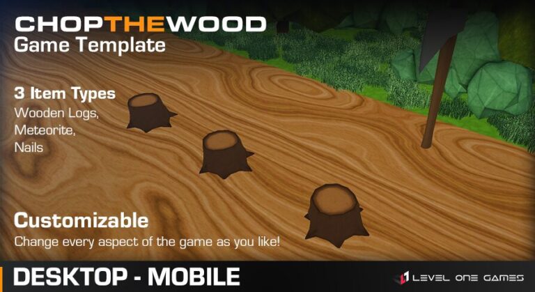 Chop The Wood – Game Template download