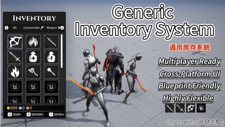 Generic Inventory System – The most flexible multiplayer Inventory framework. download