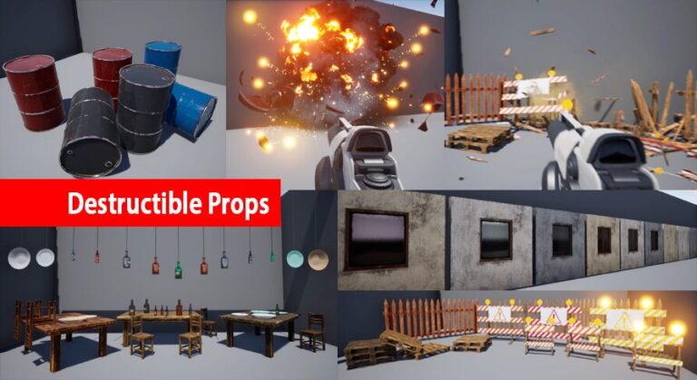 Destructible Props download