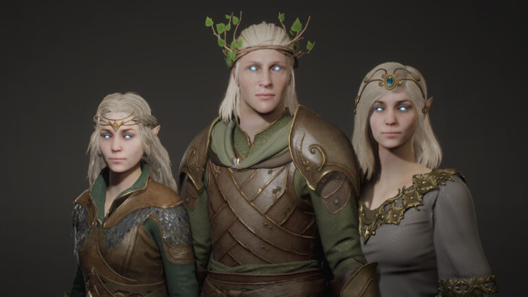 Modular Elves – Metahuman download