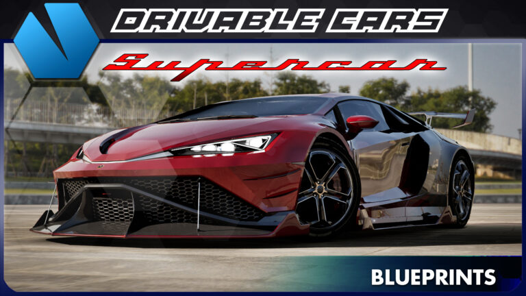 Drivable Cars: Supercar download