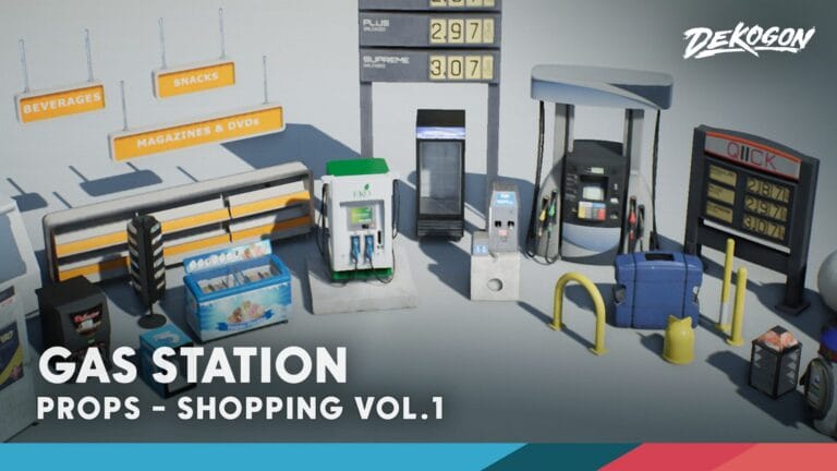 Shopping and Market VOL 1 – Gas Station download