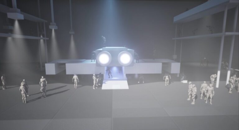 Sci-fi Worker Animset download