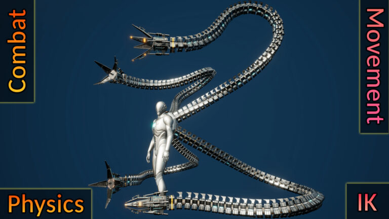 Octopus Backpack – Procedural Tentacles for Grabbing, Throwing and Movement download