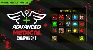 Limb Based Medical Component with Animated Medical Items download