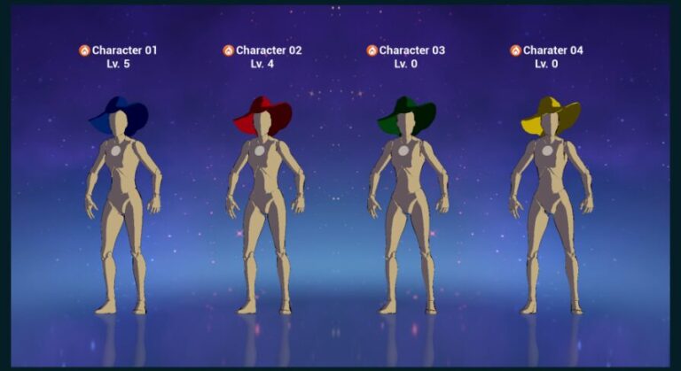 Cel Shading Character Selector download