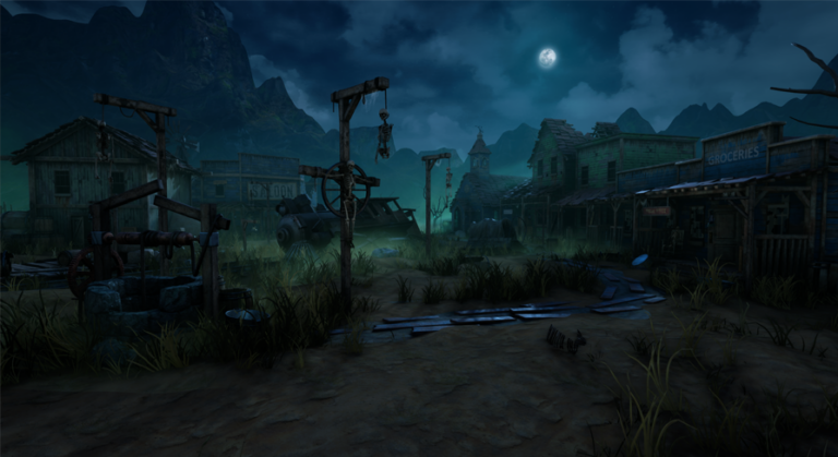 Wild West Ghost Town of Fogmourn download