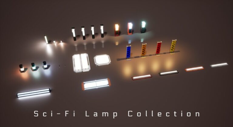 Sci-Fi Lamp Collection download