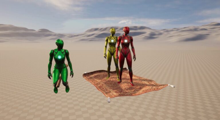Multiplayer Flying Carpet/Broom with Follow AI download