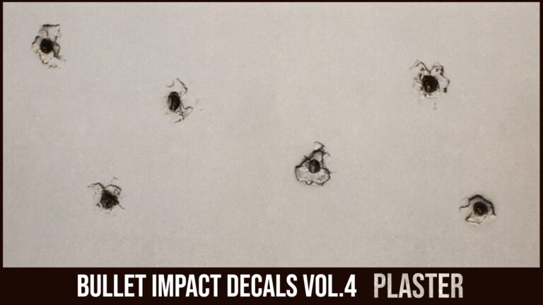 Bullet Impact Decals Vol. 4 – Plaster download