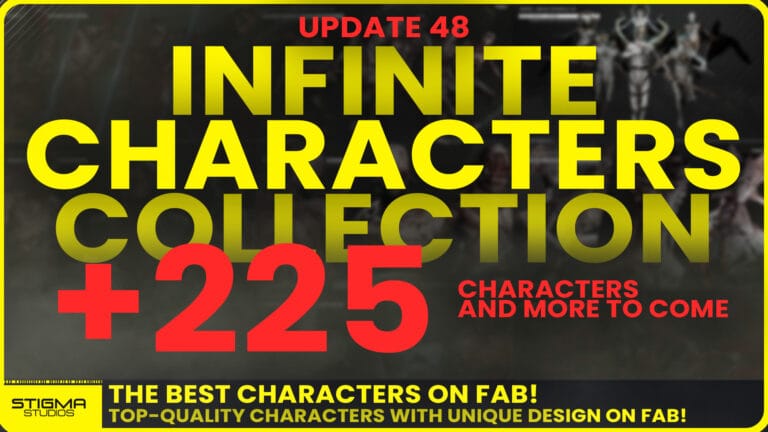 Infinite Characters Collection – Over 225 Characters + Extra | STIGMA STUDIOS download