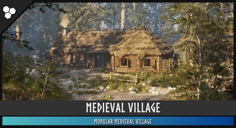 Modular Medieval Village (Village, Medieval Village, Medieval Town, Town, Villa) download