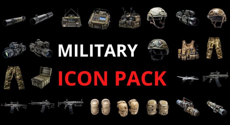 Military Items- Icon Pack download