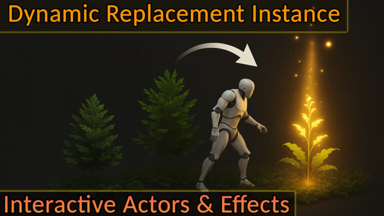 Advanced Interact Foliage – Replace Instances with Interactive Actors & Effects download