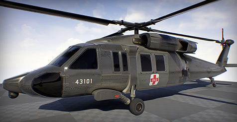 Helicopter UH60M Blackhawk download