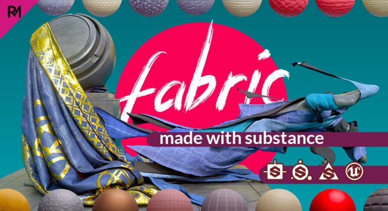 56 Customizable Fabric Materials (Substance .SBSAR & .SBS) download