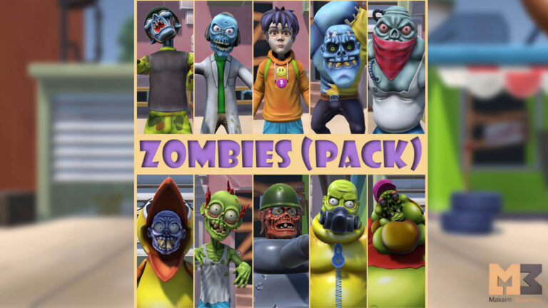 Cartoon Zombies (Pack) download