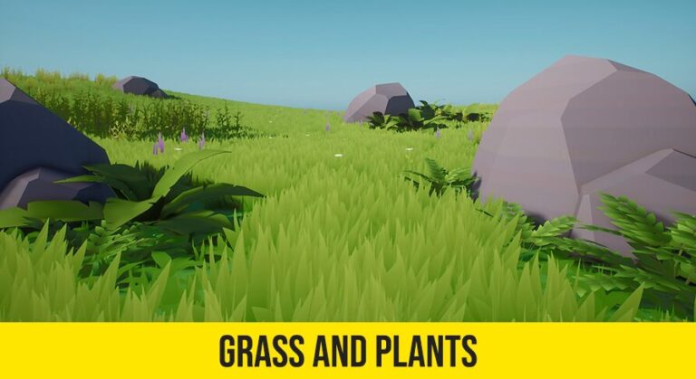 Cartoon Grass and Plants download