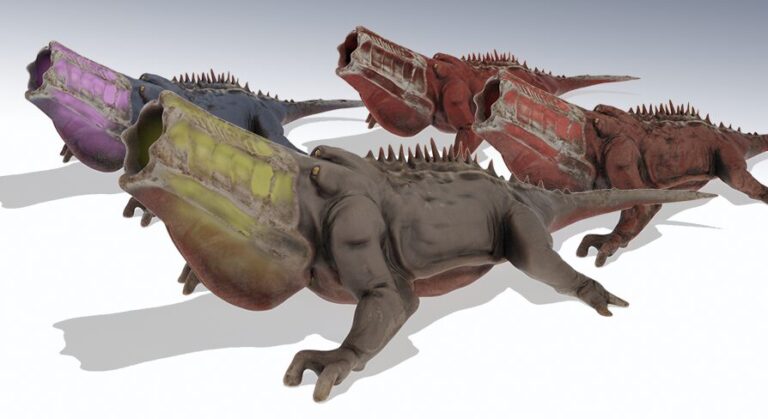 Cannon Lizard Monster download