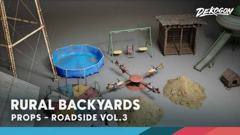 Roadside VOL.3 – Rural Props (Nanite and Low Poly Versions) download