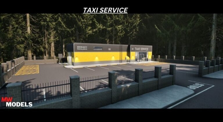 Taxi Service Building download