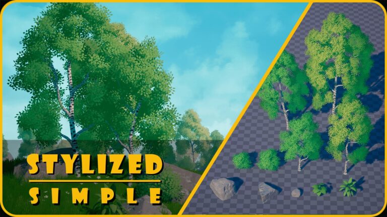 Simple Stylized Forest download