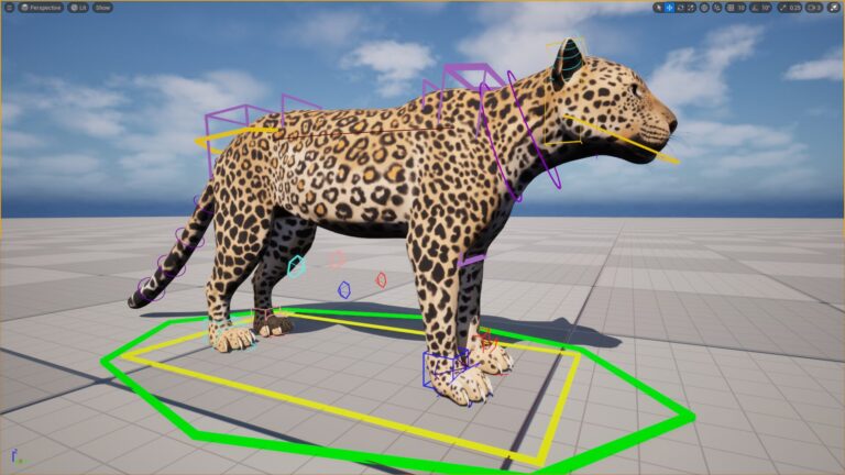 Indian Leopard Control Rig download
