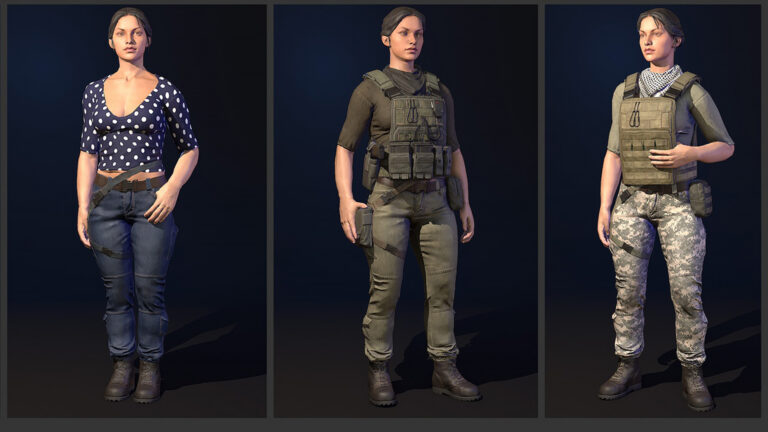 Female Character download