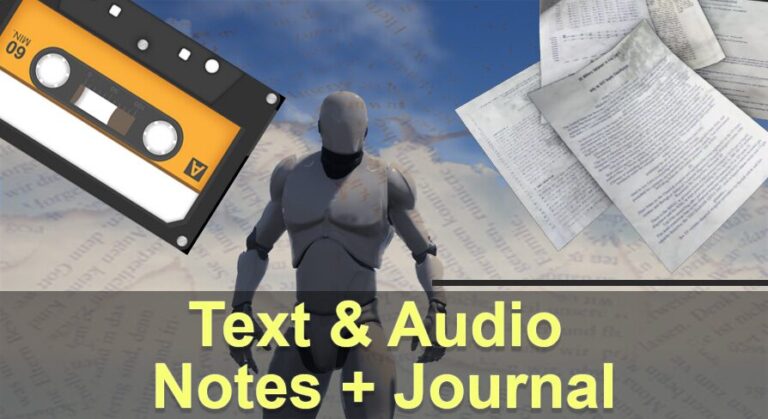 Text and Audio Notes + Journal download