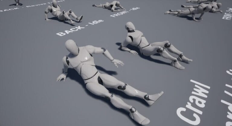 Injured and Revive Animation Pack download
