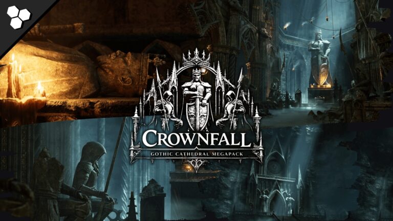 Crownfall: Modular Cathedral Megapack (Ruins, Gothic Cathedral, Modular Dungeon) download